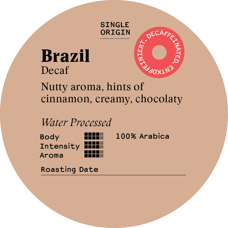 Brazil, Decaf