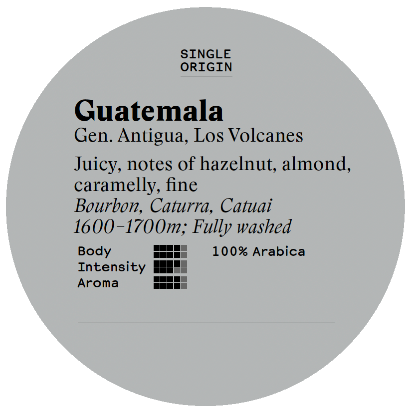 Guatemala, Antigua, Los Volcanes