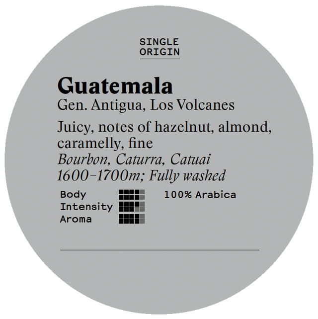 Guatemala, Antigua, Los Volcanes