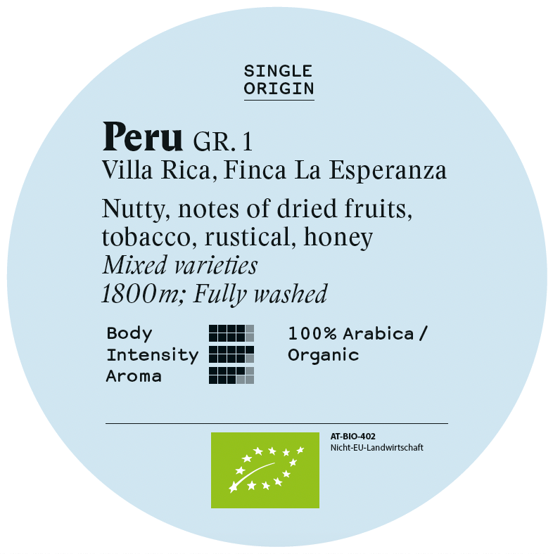 Peru, Villa Rica, Finca La Esperanza, BIO