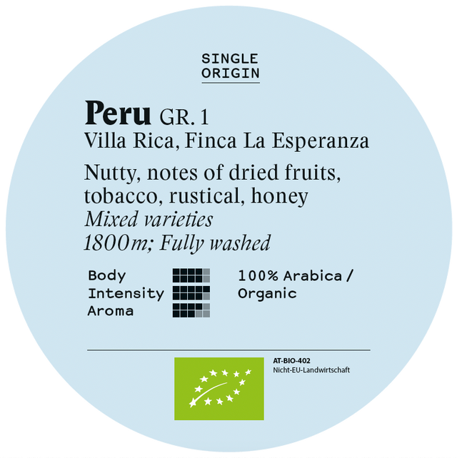Peru, Villa Rica, Finca La Esperanza, BIO