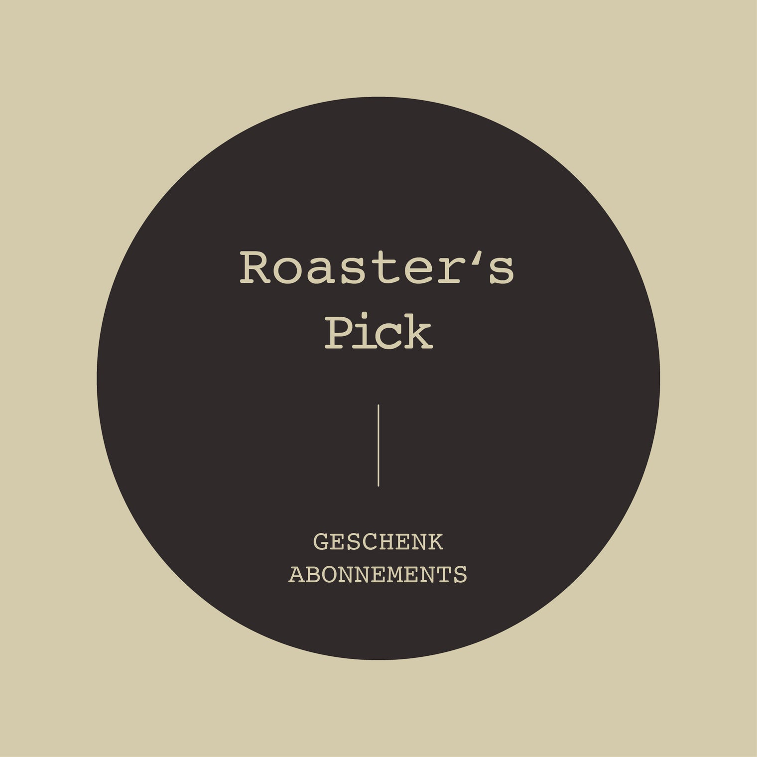 Roaster's Pick Geschenk Abonnement